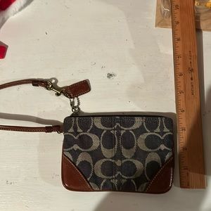 Coach wristlet